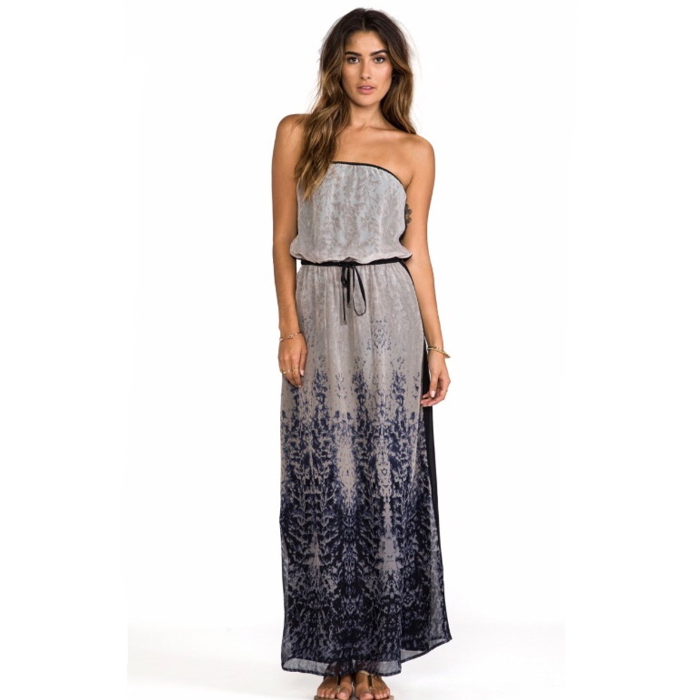 Gypsy 05 Printed Tuxedo Maxi Dress